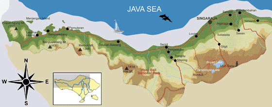 Buleleng Map